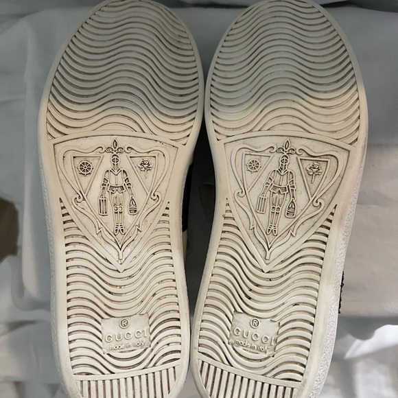 Gucci Ace Embroidered Arrow White/Red/Green Size 37 (7 US) - Picture 7 of 11